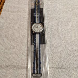 Brooks Brothers blue/white watch NWT